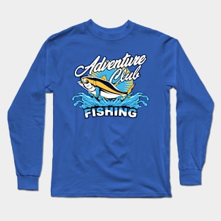 ADVENTURE FISHING CLUB Long Sleeve T-Shirt